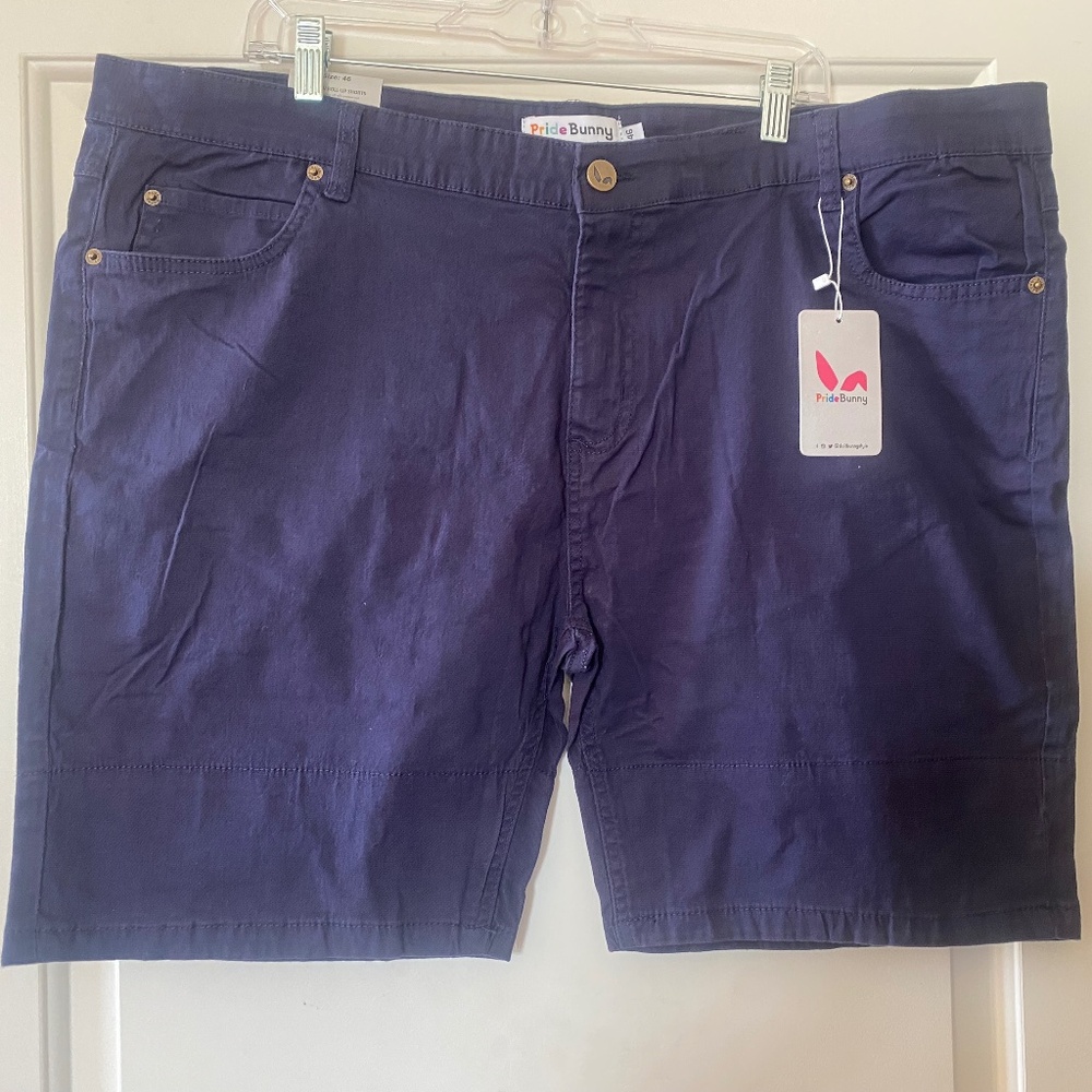 PRIDE BUNNY rainbow  casual shorts size 46
